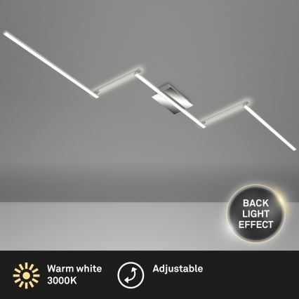 Briloner 3501-018 - Candelabro integrado LED STAFF 5xLED/4,8W/230V cromado mate