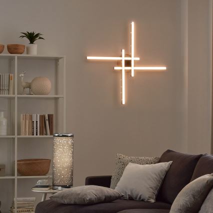 Briloner 3519-045 - Candelabro integrado LED REY 4xLED/6W/230V