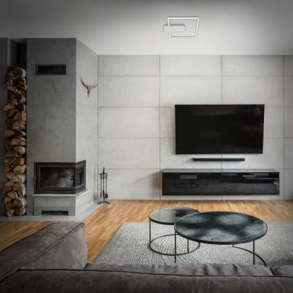 Briloner 3544-018 - Iluminação de teto LED com regulação NICO LED/12W/230V cromado mate