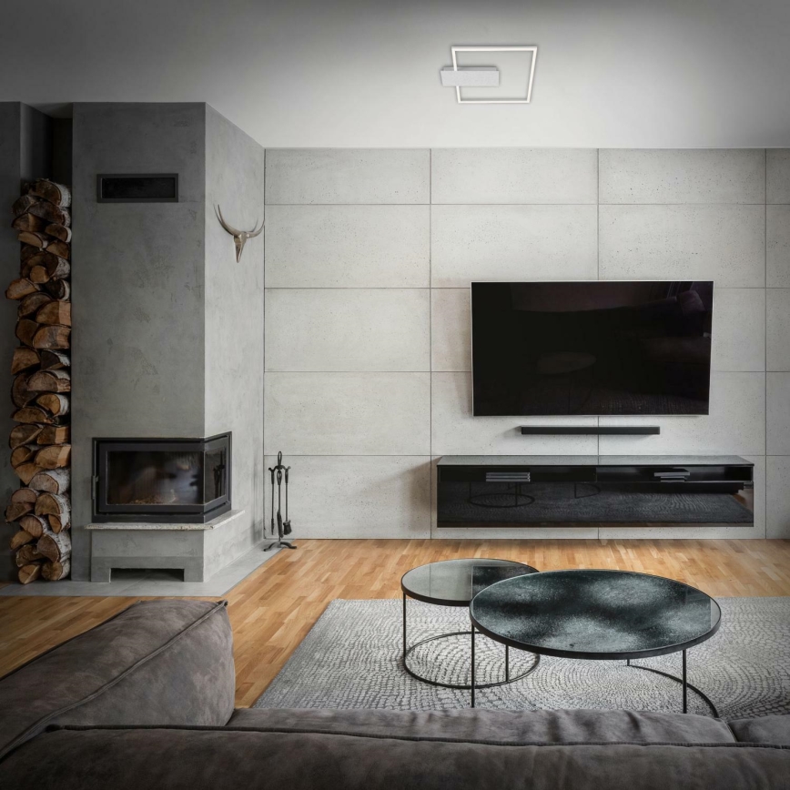 Briloner 3544-018 - Iluminação de teto LED com regulação NICO LED/12W/230V cromado mate