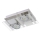 Briloner 3551-022 - Luz de teto LED PURISTA 2xLED/5W/230V