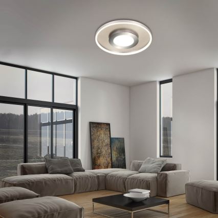 Briloner 3640-012 - Luminária de teto LED regulável LED/25W/230V 2700-6500K + comando à distância
