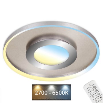 Briloner 3640-012 - Luminária de teto LED regulável LED/25W/230V 2700-6500K + comando à distância