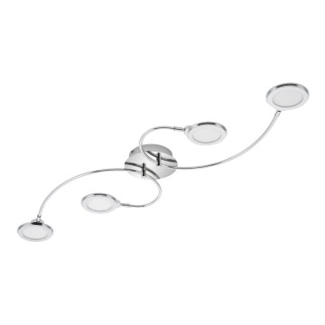Briloner 3660-048 - Lustre acoplado fosco LED CIRCOLARE 4xLED/5W/230V