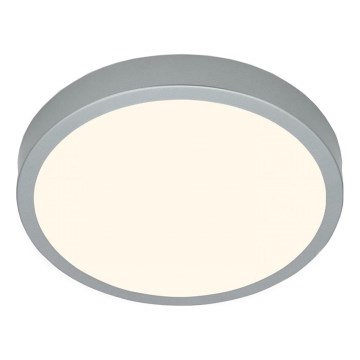 Briloner 3700-014 - Iluminação de teto LED RUNA LED/16W/230V 3000K diâmetro 28 cm prateado