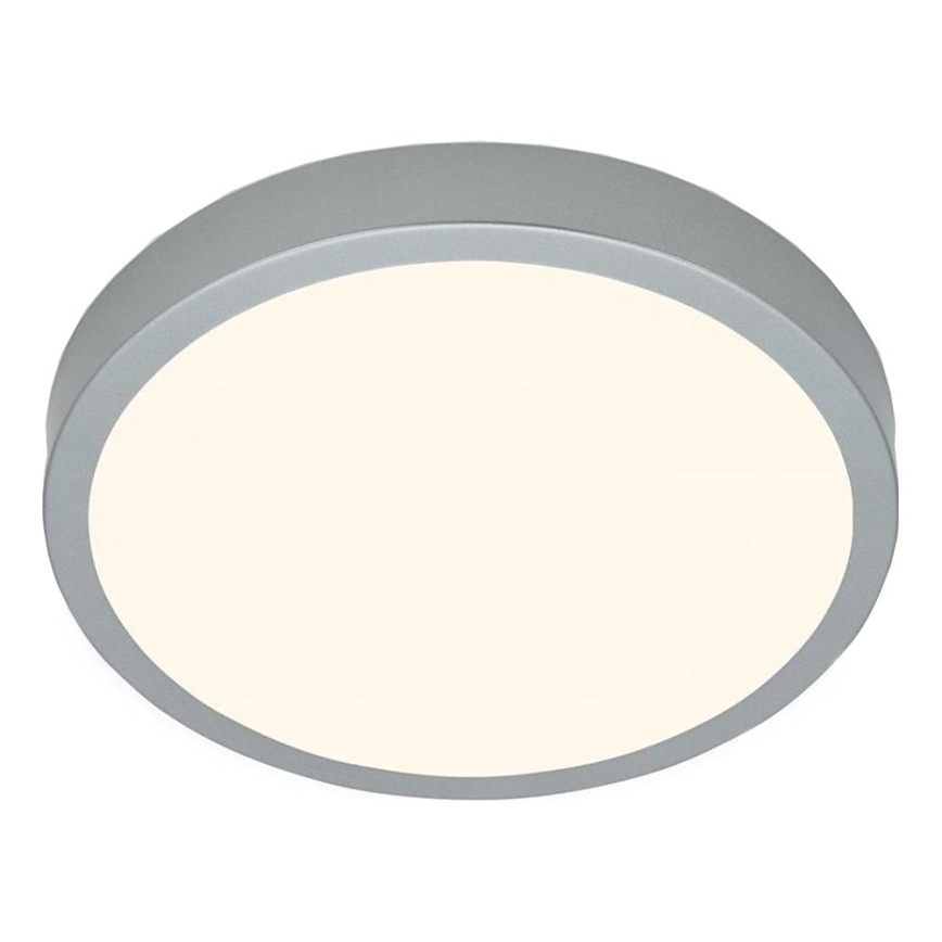 Briloner 3700-014 - Iluminação de teto LED RUNA LED/16W/230V 3000K diâmetro 28 cm prateado