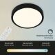 Briloner 3701-015 - Iluminação de teto LED com regulação RUNA LED/18W/230V 2700-6500K + controlo remoto