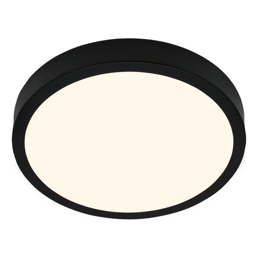 Briloner 3703-015 - Iluminação de teto LED RUNA LED/24W/230V 3000K diâmetro 38 cm preto