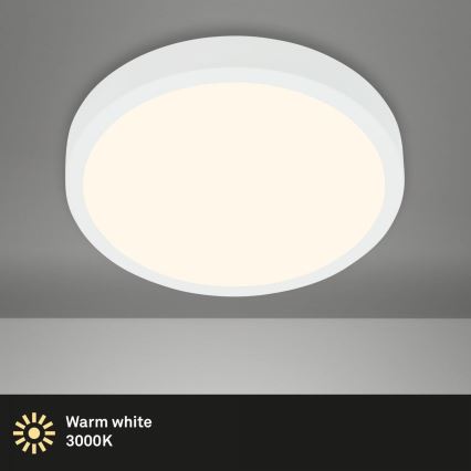 Briloner 3703-016 - Iluminação de teto LED RUNA LED/24W/230V 3000K diâmetro 38 cm branco