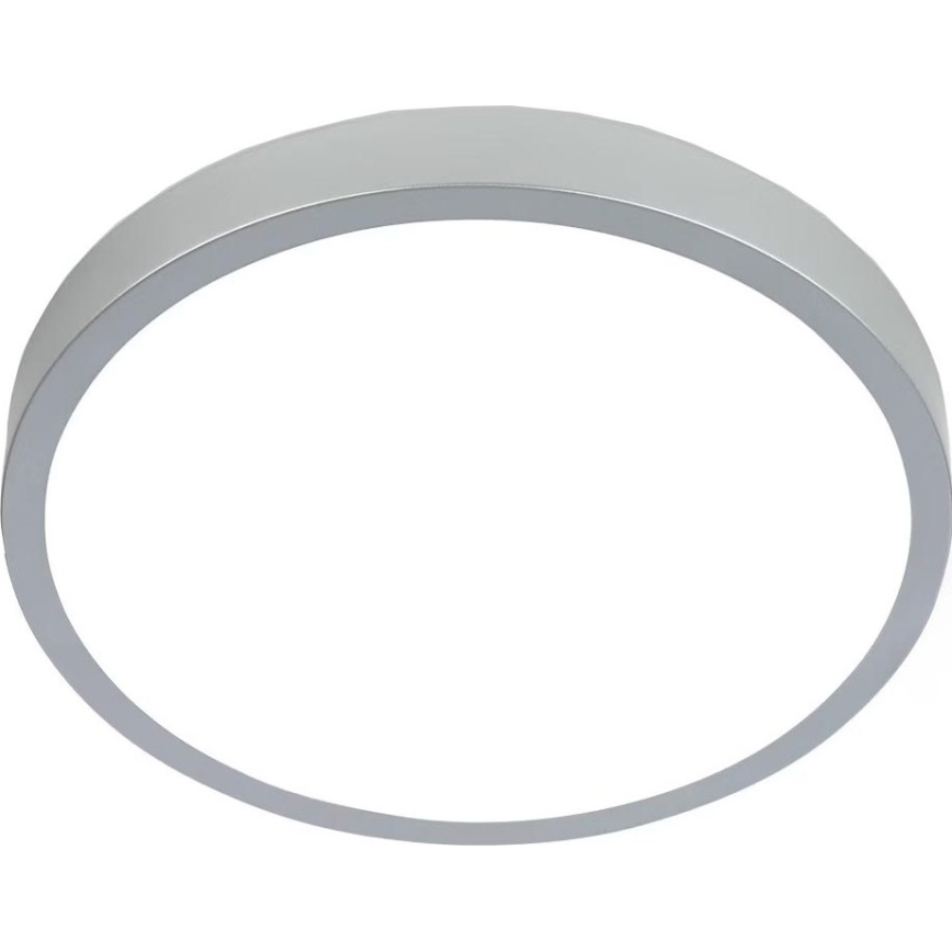 Briloner 3709-014 - Iluminação de teto LED RGBW com regulação LED/22W/230V 4000K diâmetro 38 cm prateado + comando