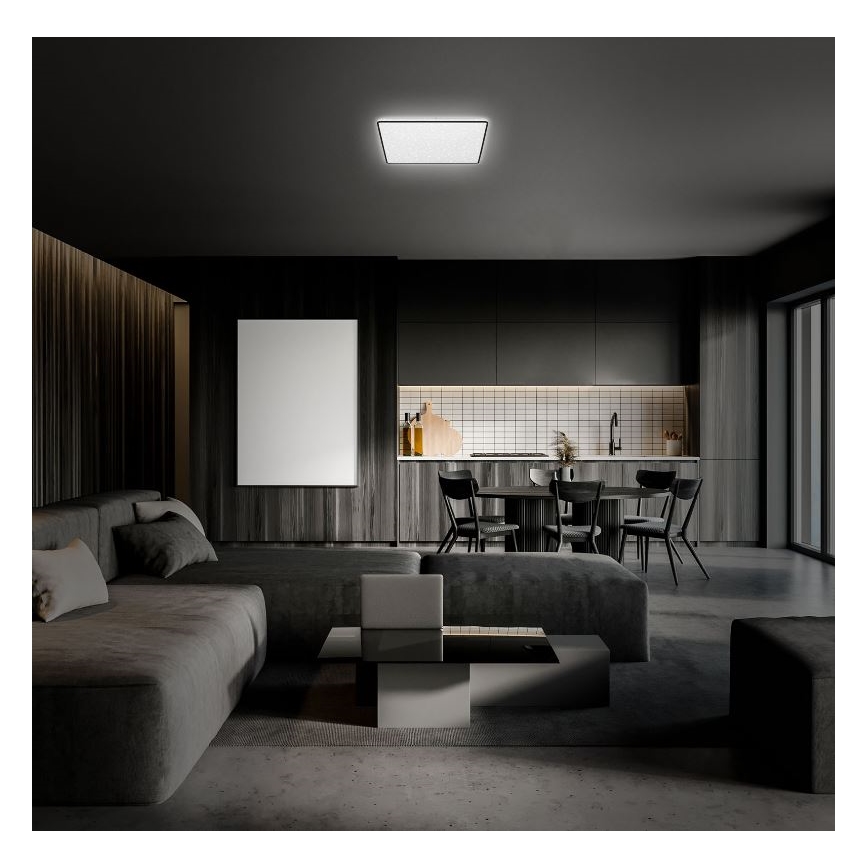 Briloner 3749-415 - Iluminação de teto LED LINO LED/24W/230V preto