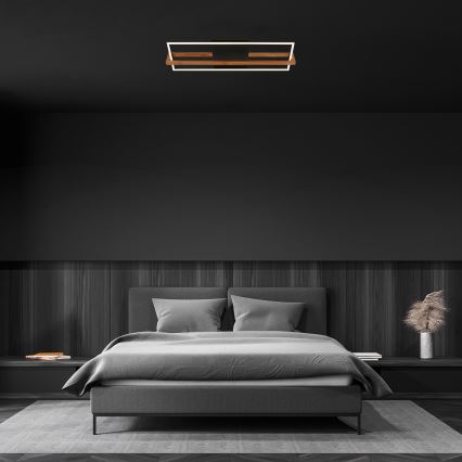 Briloner 3777-015 - Luminária de teto LED FRAME LED/21W/230V 3000K preta