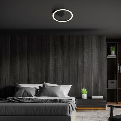 Briloner 3778-015 - Candeeiro de teto LED FRAME LED/5W/230V Ø 20 cm preto
