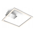 Briloner 3780-014 - Candeeiro de teto LED FRAME LED/14W/230V 26,5x25 cm cromado fosco