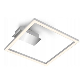 Briloner 3780-014 - Candeeiro de teto LED FRAME LED/14W/230V 26,5x25 cm cromado fosco
