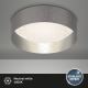 Briloner 3882-014 - Iluminação de teto LED MAILA STARRY LED/18W/230V cinzento/prateado
