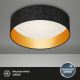 Briloner 3882-015 - Iluminação de teto LED MAILA STARRY LED/18W/230V preto/dourada