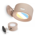 Briloner 3896011 - Aplique de parede LED recarregável e regulável TARI LED/1,6W/5V 1500 mAh bege