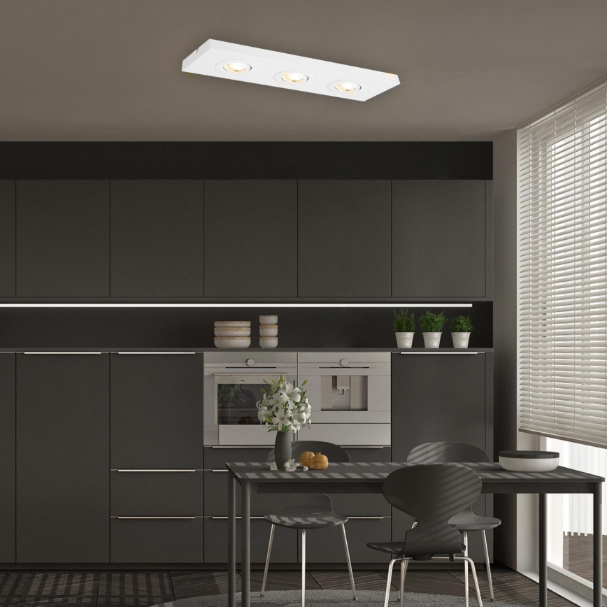 Briloner 3996036 - Foco LED CTS 3xLED/4W/230V 2700/4000K branco