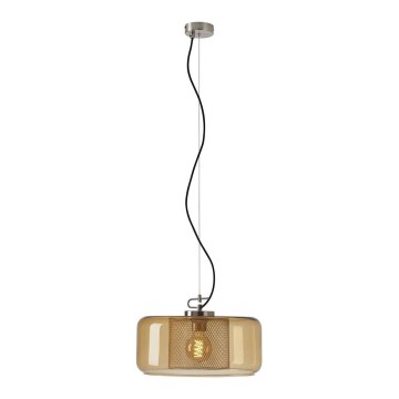 Briloner 4018-017 - Candelabro suspenso SEVENTIES 1xE27/40W/230V dourada