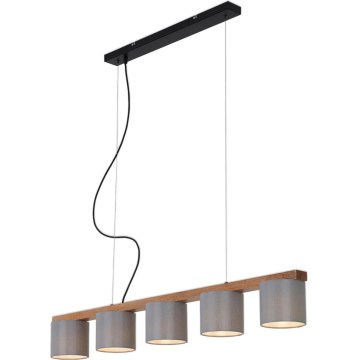 Briloner 4075-054 - Lustre suspenso com cabo 5xE14/25W/230V