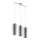 Briloner 4313-038 - Candelabro num fio 3xE27/60W/230V