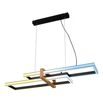 Briloner 4768015 - Lustre dimmável suspenso por cabo LED/44W/230V 2700-6500K 100 cm + comando remoto