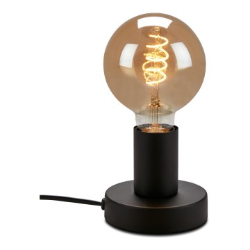 Briloner 7023-015 - Candeeiro de mesa TEEPU 1xE27/10W/230V preto