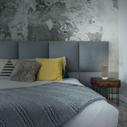 Briloner 7028-014 - Candeeiro de mesa STARRY SKY 1xE14/25W/230V cinzento