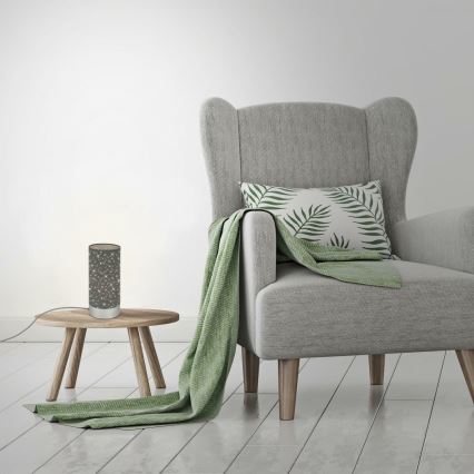 Briloner 7028-014 - Candeeiro de mesa STARRY SKY 1xE14/25W/230V cinzento