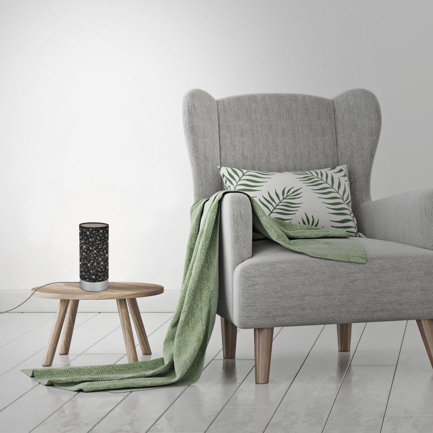 Briloner 7028-015 - Candeeiro de mesa STARRY SKY 1xE14/25W/230V preto