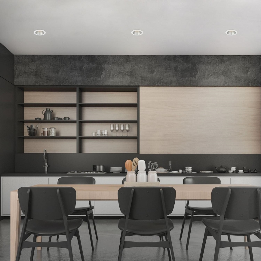 Briloner 7041-036 - CONJUNTO 3x Focos de encastrar LED para casa de banho  LED/4,9W/230V IP44 branco