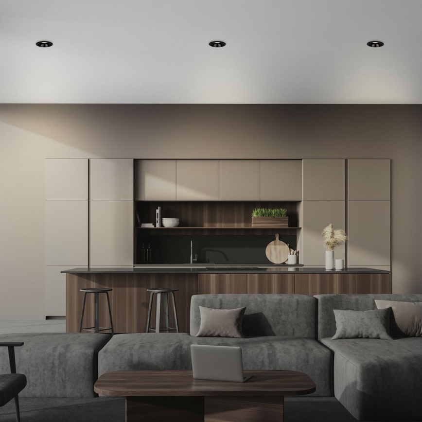 Briloner 7042-035 - CONJUNTO 3x Focos de encastrar para casa de banho 1xGU10/9W/230V IP23