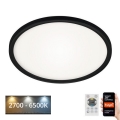 Briloner 7058-015 - Iluminação LED com regulação SLIM LED/18W/230V 2700-6500K Wi-Fi Tuya + controlo remoto