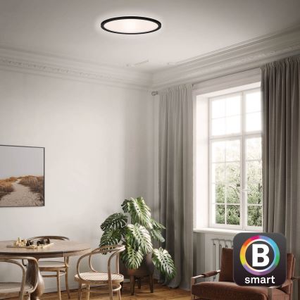 Briloner 7058-015 - Iluminação LED com regulação SLIM LED/18W/230V 2700-6500K Wi-Fi Tuya + controlo remoto