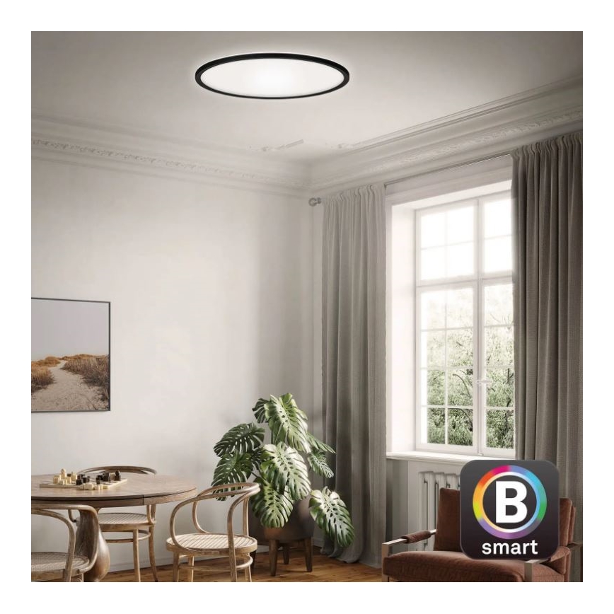 Briloner 7059-015 - Iluminação de teto LED com regulação SLIM LED/22W/230V 2700-6500K Wi-Fi Tuya + controlo remoto