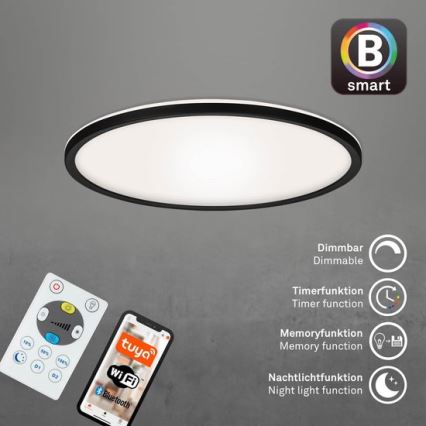 Briloner 7059-015 - Iluminação de teto LED com regulação SLIM LED/22W/230V 2700-6500K Wi-Fi Tuya + controlo remoto