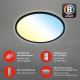 Briloner 7059-015 - Iluminação de teto LED com regulação SLIM LED/22W/230V 2700-6500K Wi-Fi Tuya + controlo remoto