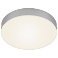 Briloner 7065-014 - Iluminação de teto LED FLAME LED/16W/230V prateado