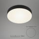 Briloner 7065-015 - Iluminação de teto LED FLAME LED/16W/230V preto