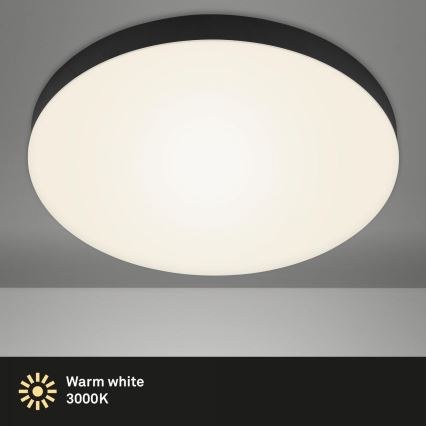 Briloner 7068-015 - Iluminação de teto LED FLAME LED/24,5W/230V 3000K preto