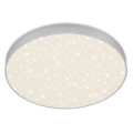 Briloner 7075-414 - Iluminação de teto LED STAR SKY LED/24,5W/230V 4000K diâmetro 38 cm prateado