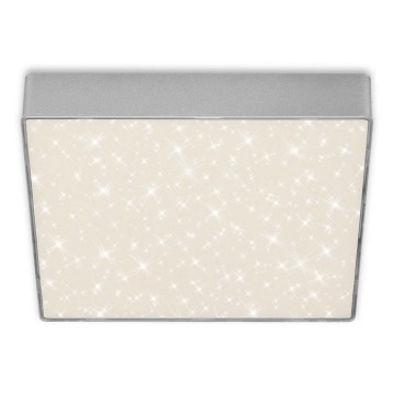 Briloner 7077-414 - Iluminação de teto LED STAR SKY LED/16W/230V 4000K 21x21 cm prateado
