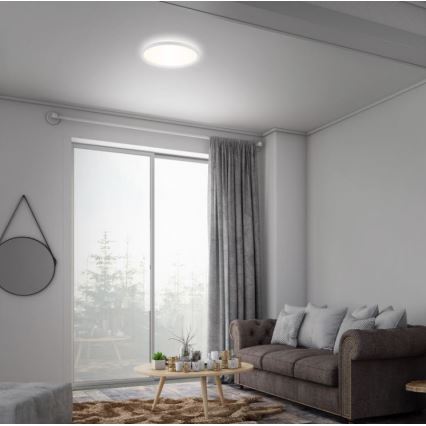 Briloner 7079-016 - Luminária de teto LED dimmerizável SLIM LED/18W/230V 2700-6500K + controlo remoto