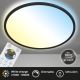 Briloner 7080-015 - Iluminação de teto LED com regulação SLIM LED/22W/230V 2700-6500K + controlo remoto