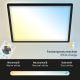 Briloner 7081-015 - Iluminação de teto LED com regulação SLIM LED/18W/230V 2700-6500K + controlo remoto