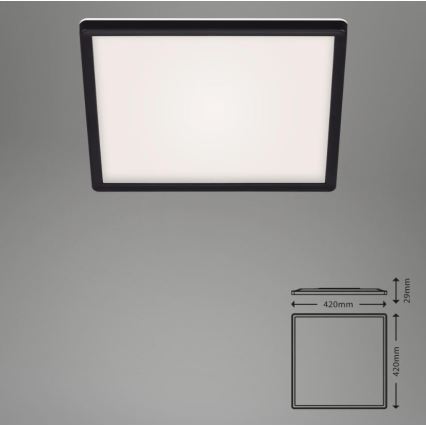Briloner 7082-015 - Iluminação de teto LED com regulação SLIM LED/22W/230V 2700-6500K + controlo remoto