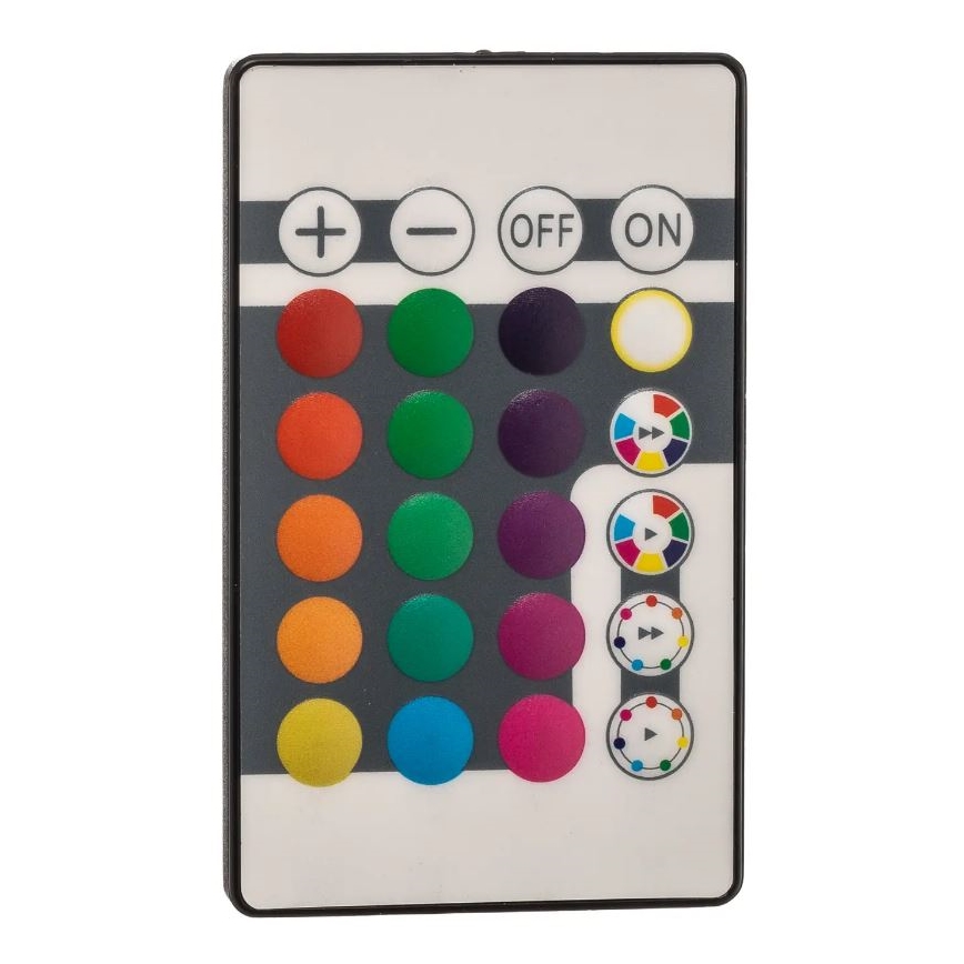 Briloner 7094-416 - Luminária de teto LED RGBW dimmerizável SLIM LED/22W/230V + controlo remoto