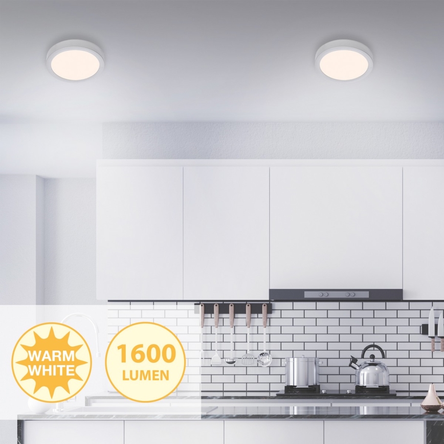 Briloner 7117-014 - Iluminação de teto LED FIRE LED/16,5W/230V 3000K