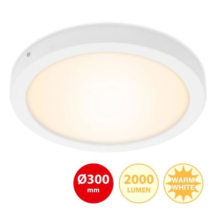 Briloner 7141-016 - Iluminação de teto LED FIRE LED/21W/230V